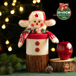 Four Flaire Box Christmas Gift – Cute Cartoon Flannel Candy Gift Box