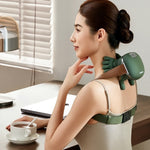 Four Flaire 4 Hands Neck Massager – Wireless Shoulder & Back Pain Relief
