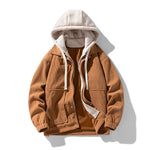 Four Flaire Baseball Lifestyle Hoodie – Autumn Corduroy Street Jacket