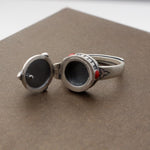 White Gold Jewellery Ring Vintage Openable Adjustable Women’s Fashion | Four Flaire