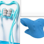 Four Flaire Multifunctional Back and Neck Massager – Six-Wheel Manual Massage Tool