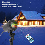 Four Flaire Outdoor Green and Red Lighting – Waterproof Laser Courtyard Light