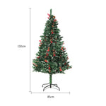 Four Flaire Christmas Tree Decoration Set – Artificial Snow PVC Holiday Tree
