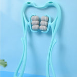 Four Flaire Multifunctional Back and Neck Massager – Six-Wheel Manual Massage Tool