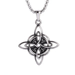 Irish Women’s Fashion Steel Necklace – Stylish Titanium Pendant Jewelry | Four Flaire