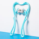 Four Flaire Multifunctional Back and Neck Massager – Six-Wheel Manual Massage Tool