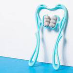 Four Flaire Multifunctional Back and Neck Massager – Six-Wheel Manual Massage Tool